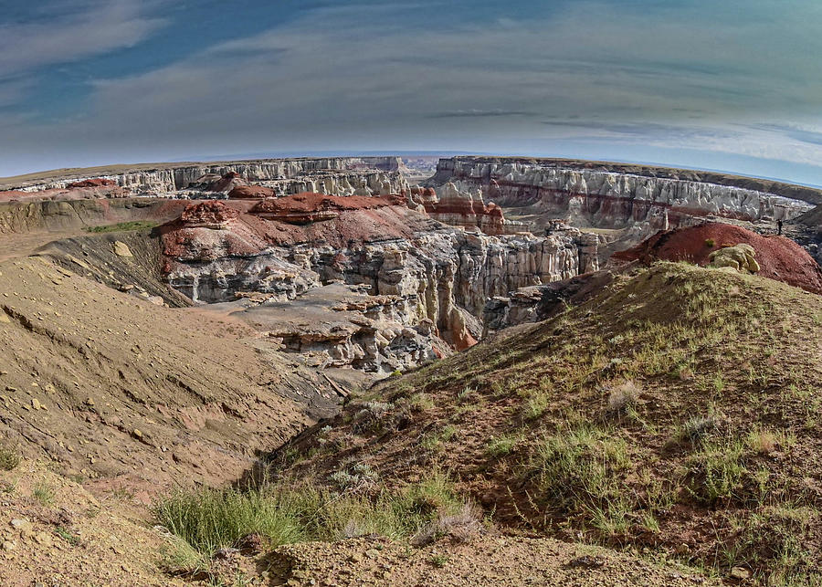 Curves of Coal Mine Canyon Photograph by Matt MacMillan