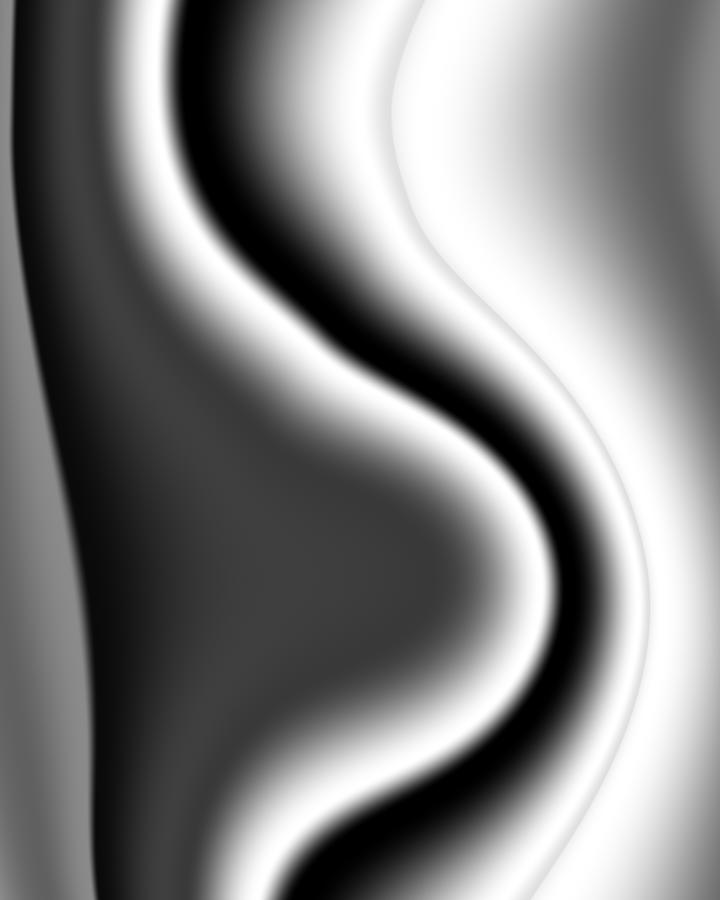 Curves Digital Art by Vic Eberly