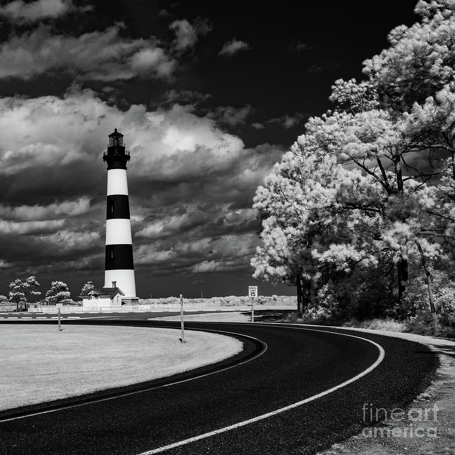 Curving path to the Bodie Lighthouse Photograph by Izet Kapetanovic