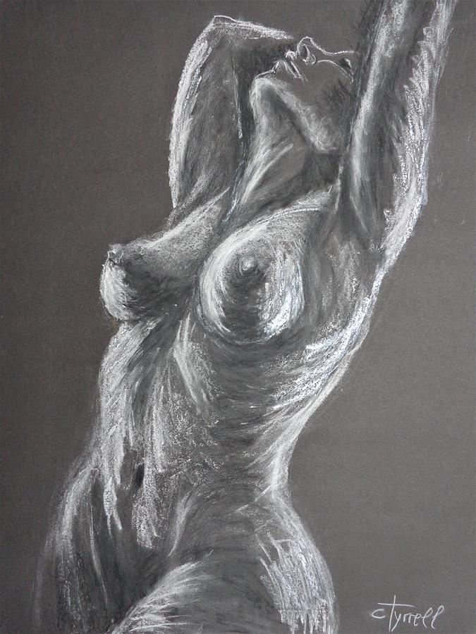 Curvy Nude Front Painting by Carmen Tyrrell