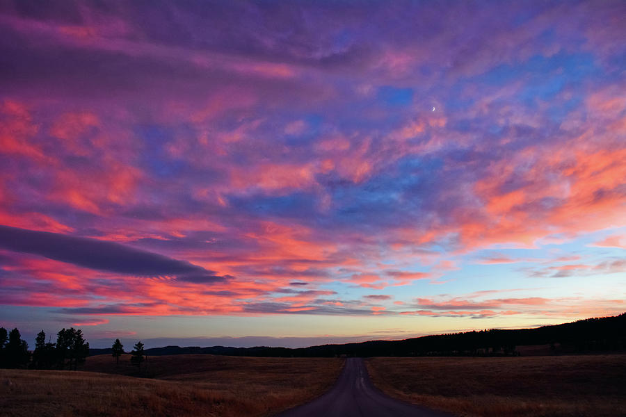 Custer South Dakota Sunset Photograph by Kyle Hanson