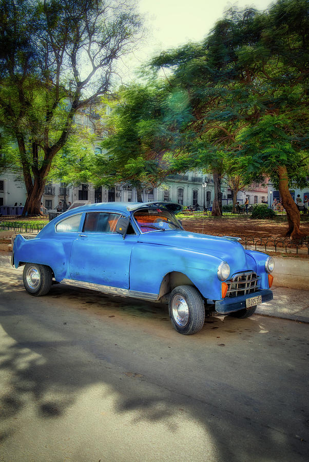 Custom Blue Mini Cadillac Photograph by Micah Offman