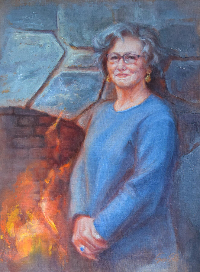 Custom Portrait JoAnn Painting by Sasha S Fair Custom Portrait JoAnn Painting by Sasha S Fair
