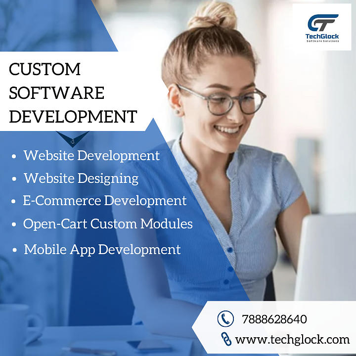 Custom Software Development Company Mixed Media by TechGlock Software ...