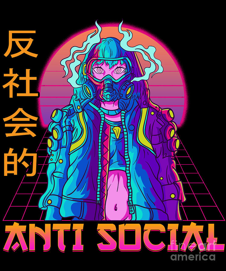 Aesthetic Vaporwave Anime Kawaii Japanese Music Digital Art by The Perfect  Presents - Fine Art America