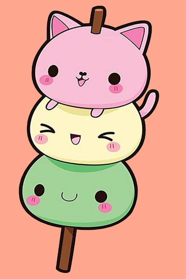 CUTE DANGO KAWAII Poster 80s Painting by Stewart Shaw | Fine Art America