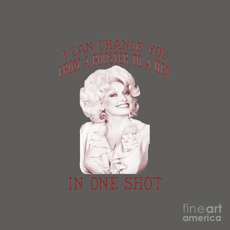 Cute Dolly Parton Nine to Five Drawing by Edward J Burrell - Fine Art ...