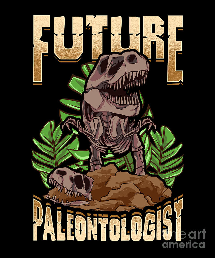 Cute Future Paleontologist Dinosaur Fossil Hunter Digital Art by The  Perfect Presents - Pixels