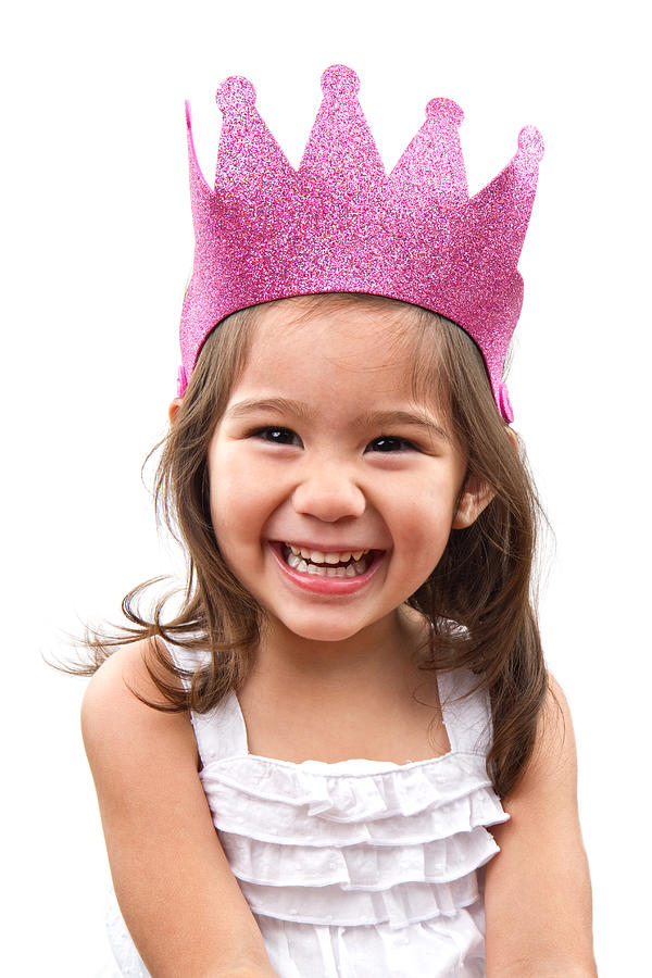 Cute Girl With Princess Crown Photograph by Manley099