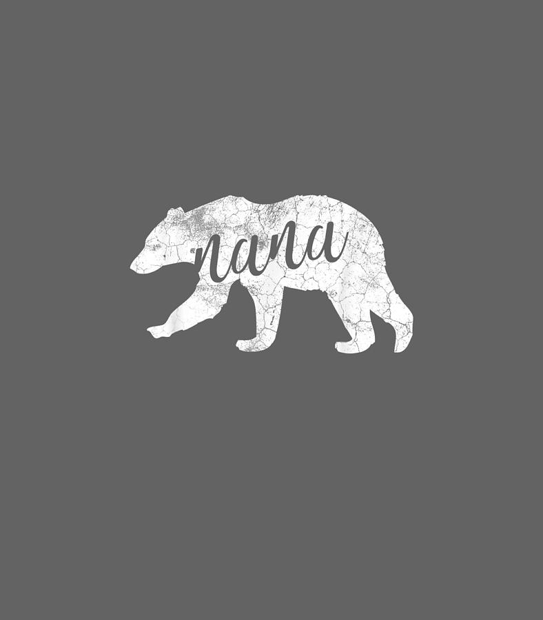 Bear Digital Art - Cute Nana Bear Grandmother by Dominic Cacey