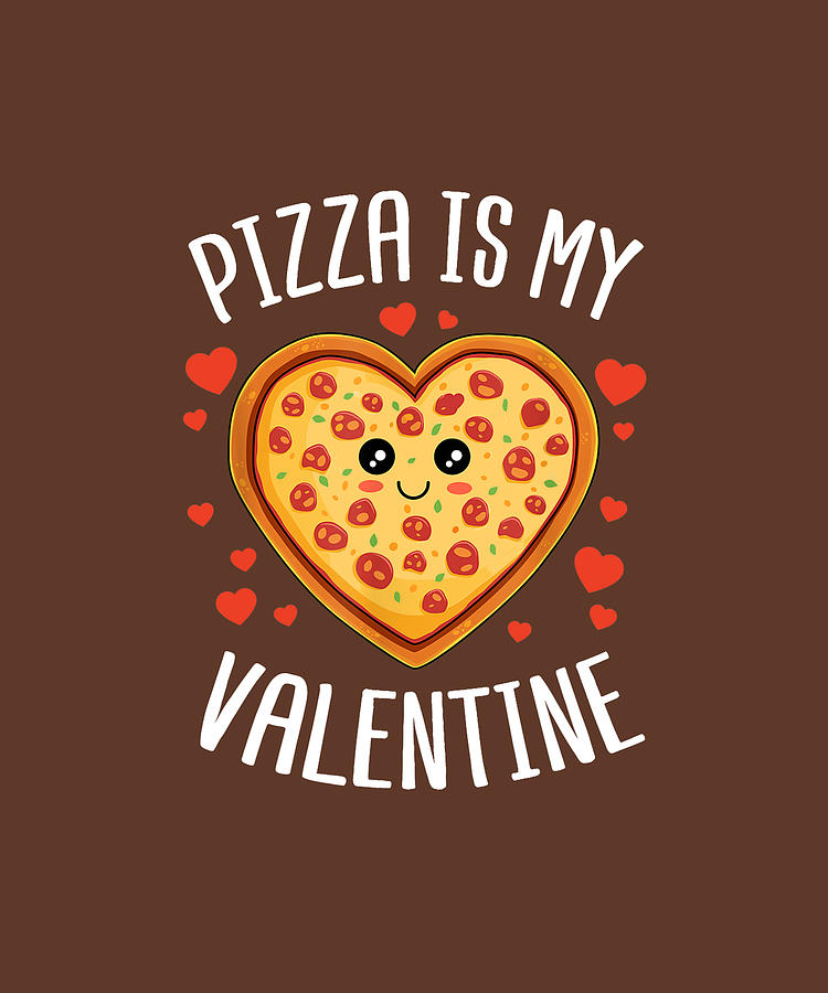 Little Pizza My Heart Cute ShirtFunny Cool Valentine Day Long Sleeve Tee 