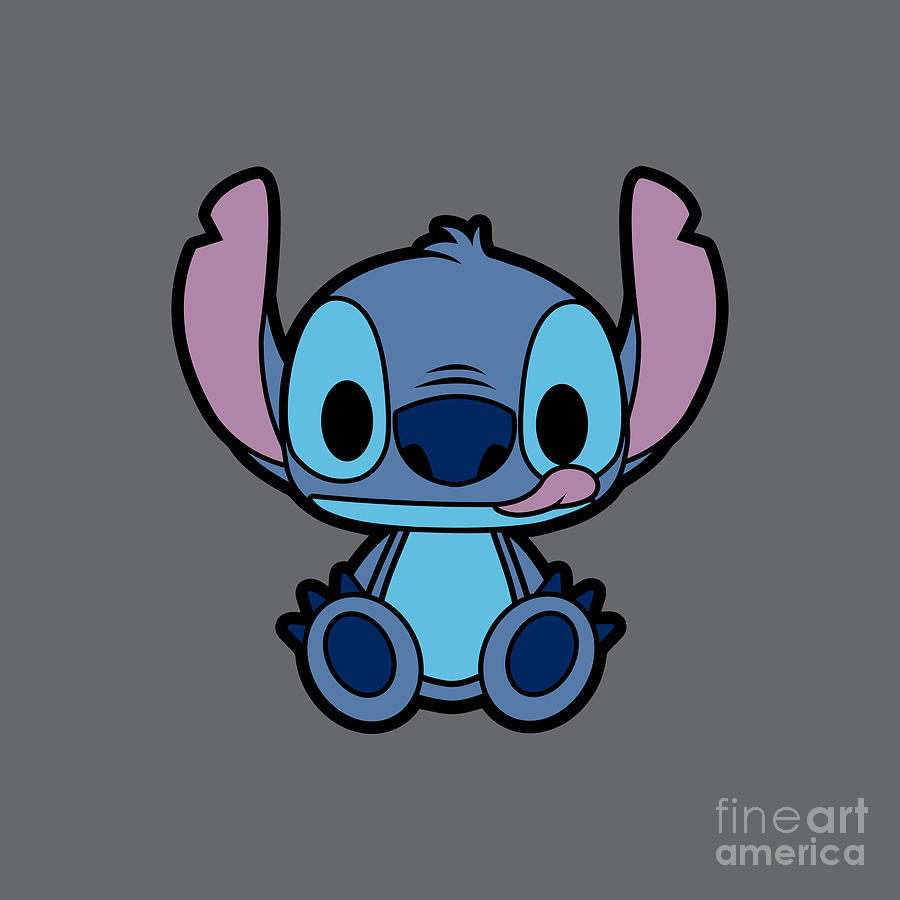 HOW TO DRAW STITCH KAWAII 