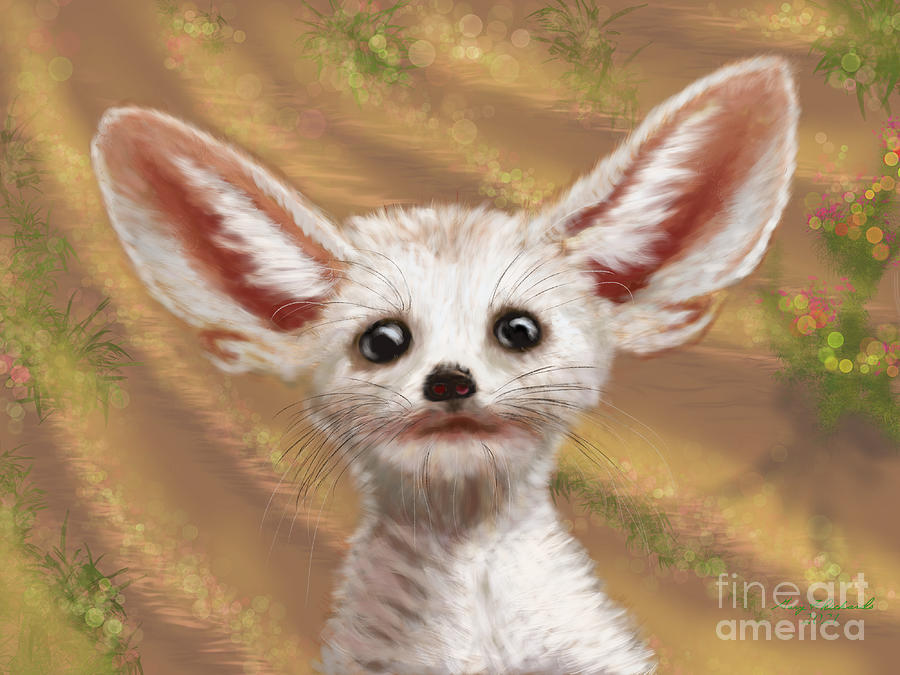 Cutest Fox Ever Digital Art by Gary F Richards