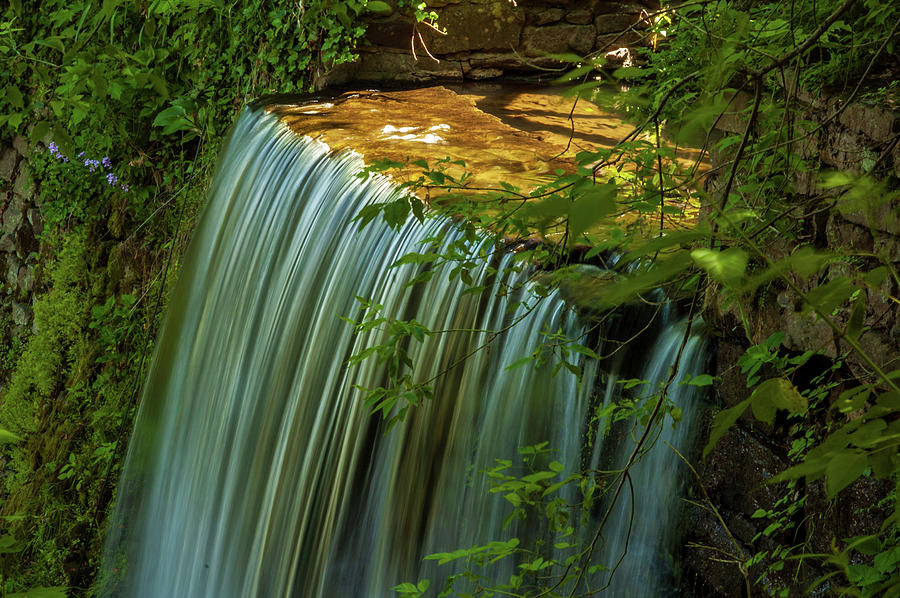 cuttalossa farm waterfalls No 1 Photograph by Louis Dallara