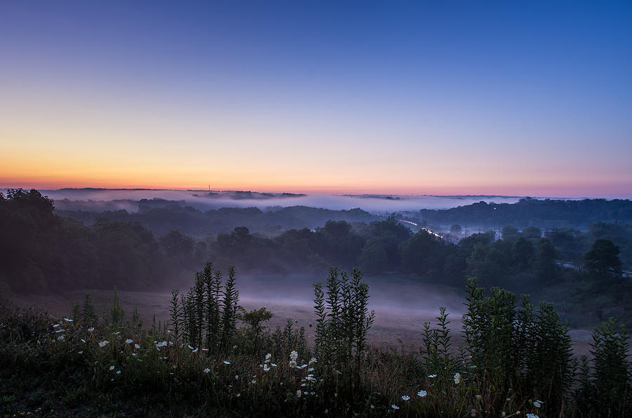 Cuyahoga Valley National Park Misty Morning Photograph by Yuanshuai Si