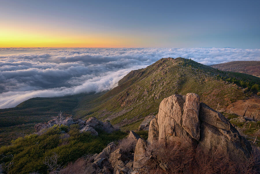 Cuyamaca Peak Northwest Views Photograph by Alexander Kunz