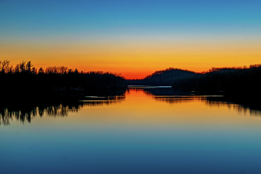Cuyuna Reflection Photograph by Flowstate Photography
