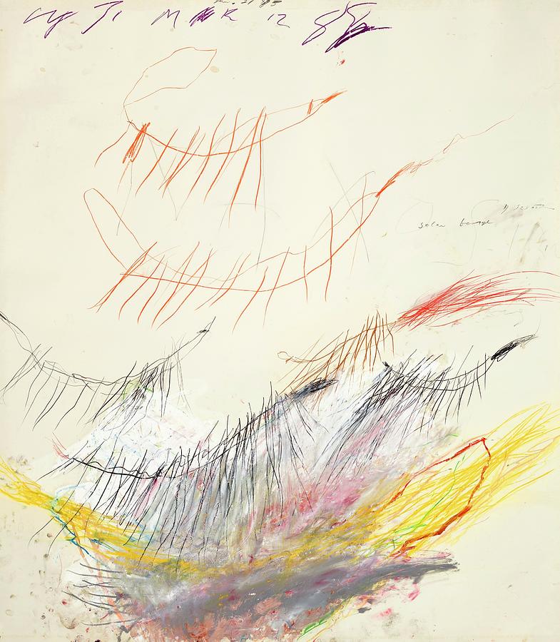 Cy Twombly Painting - Cy Twombly, Solar Barge of Sesostris by Dan Hill Galleries