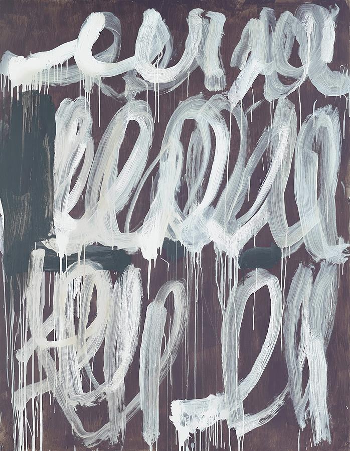 Cy Twombly Painting - Cy Twombly, Untitled 3 by Dan Hill Galleries