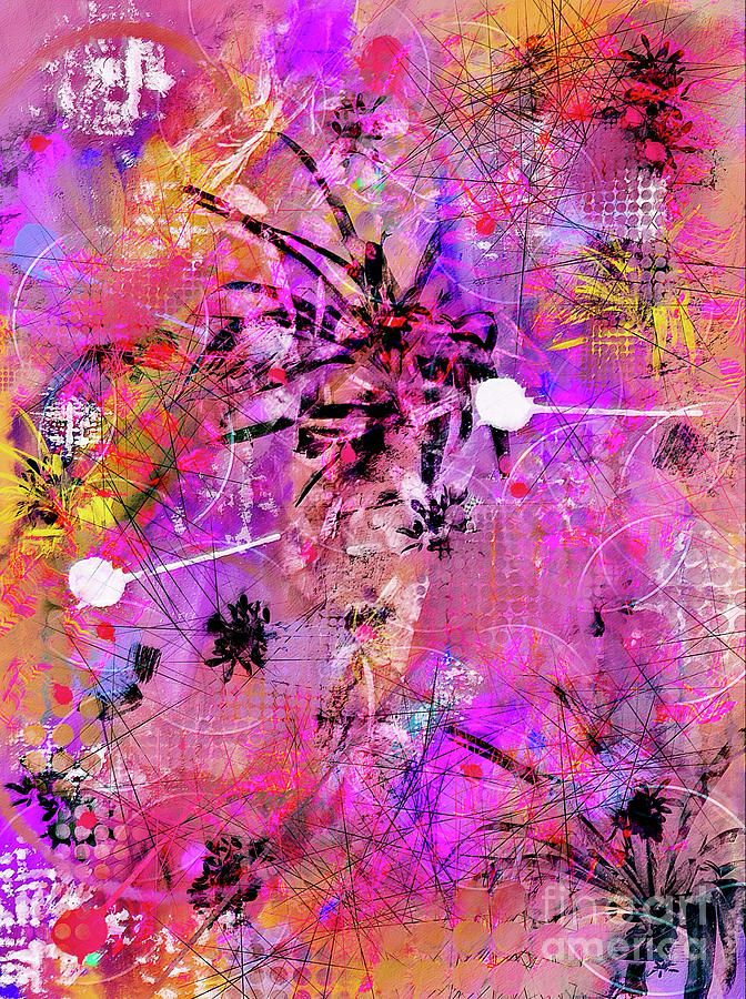 Cybernated in Pink Digital Art by Lauries Intuitive