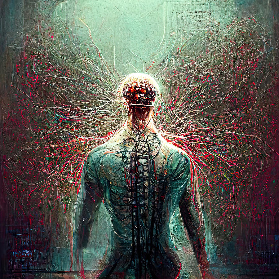 Cybernetic God, 05 Painting