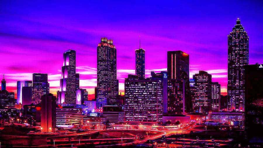 CyberPunk Neon, Cityscape - skyline - Urban - Cityscape 17 Digital Art ...