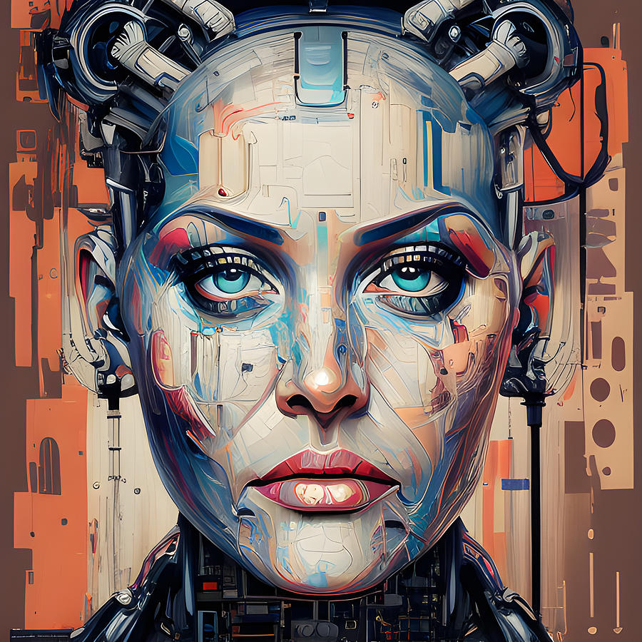 Cyborg#11 Digital Art by Tomasz Karpowicz - Fine Art America