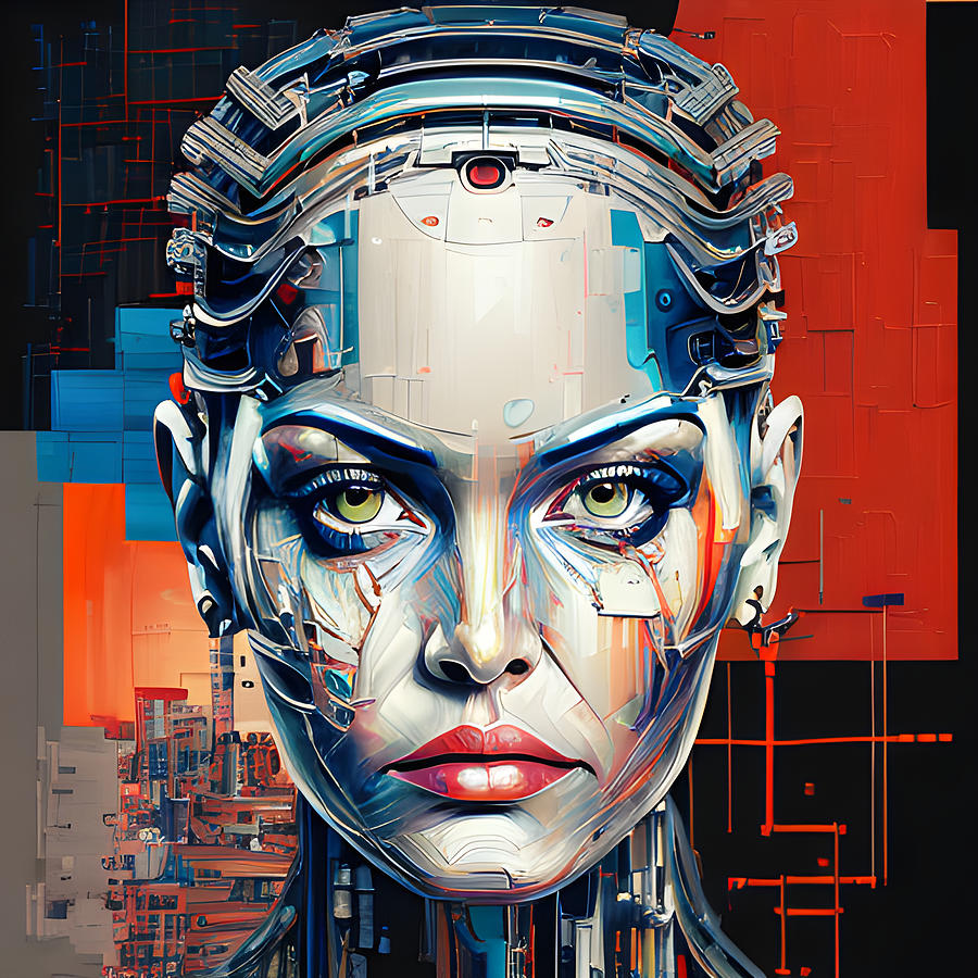 Cyborg#17 Digital Art by Tomasz Karpowicz - Fine Art America