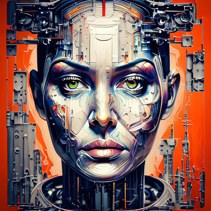 Cyborg#18 Digital Art by Tomasz Karpowicz - Fine Art America