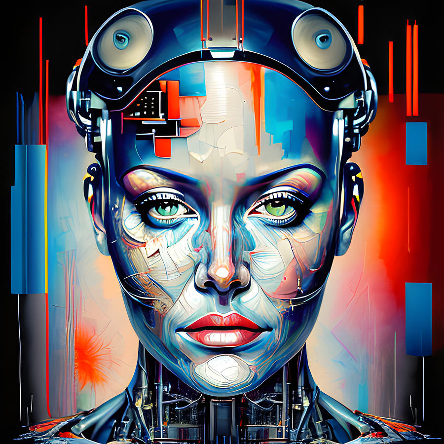 Cyborg#40 Digital Art by Tomasz Karpowicz - Fine Art America