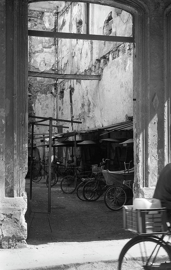 Cycle rickshaw garage in Havana Photograph by RicardMN Photography