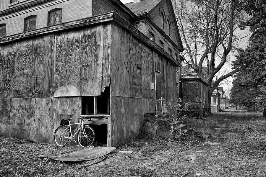 Cycling Nowhere Photograph by Jim Hughes