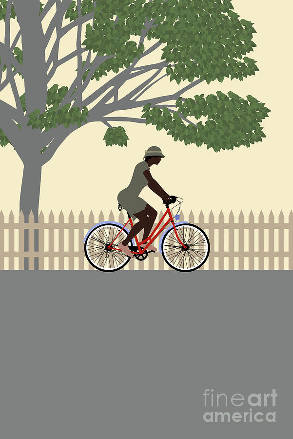 Cyclist Digital Art by Clayton Bastiani