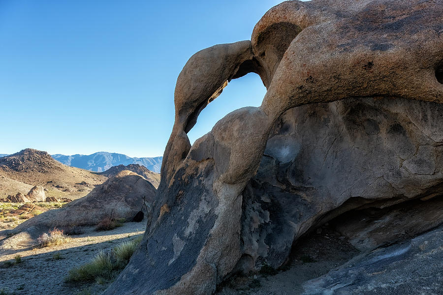 Cyclops Arch in Alabama Hills Photograph by Belinda Greb
