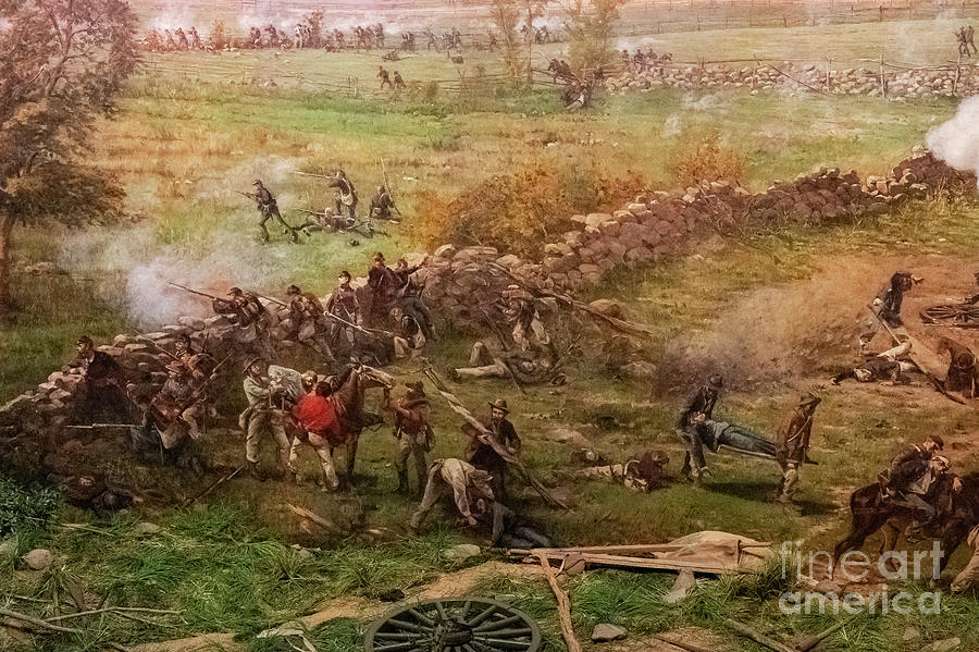 Cyclorama at Gettysburg Museum Photograph by Bob Phillips