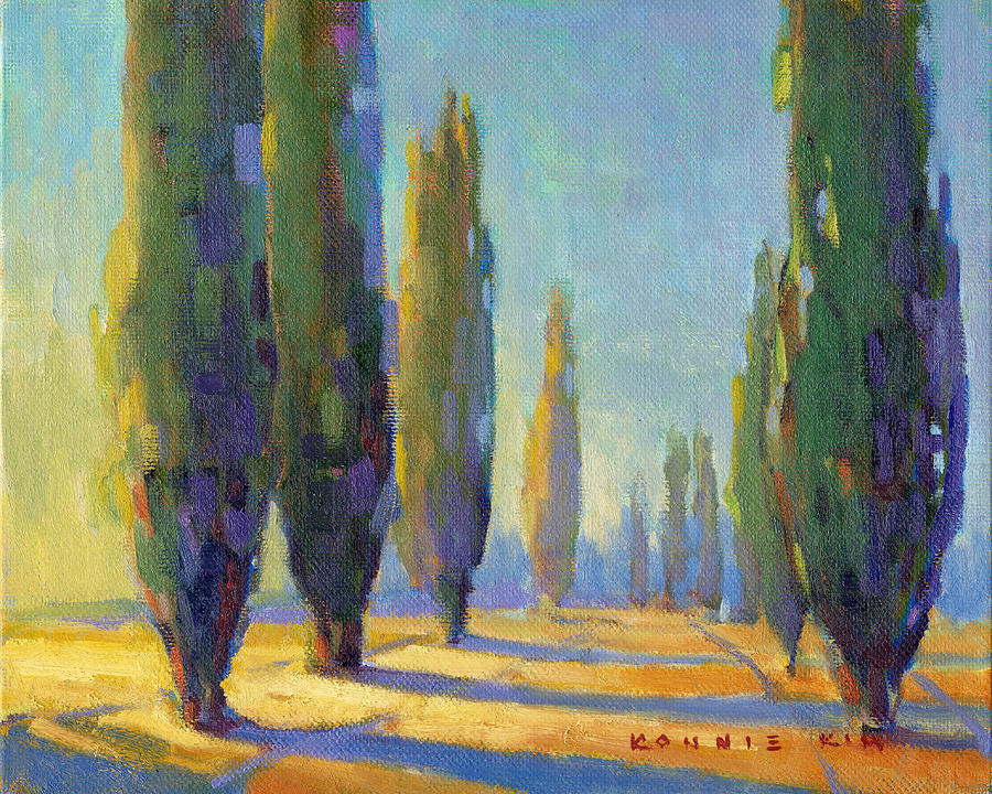 Cypress Road 6 Painting