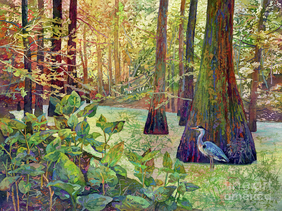 Cypress Swamp Painting