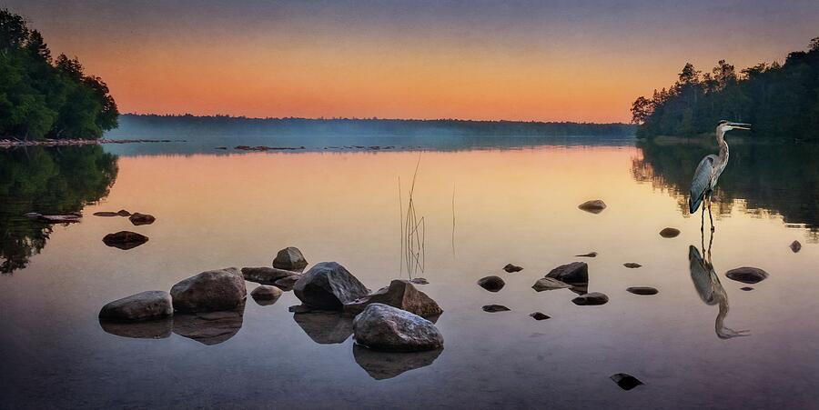 Cyprus Lake Sunset Photograph by Tracy Munson