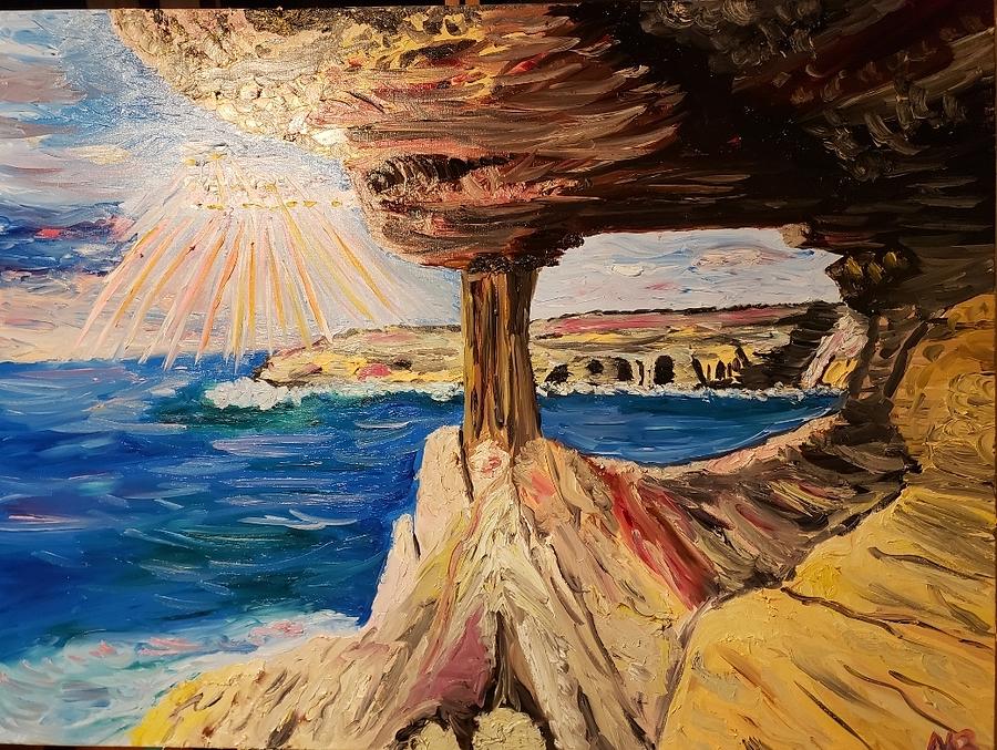 Cyprus Painting by Marta Baxter Pixels