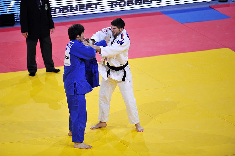 Cyrille Maret / Jinling Yuan - -100Kg Photograph by Icon Sport
