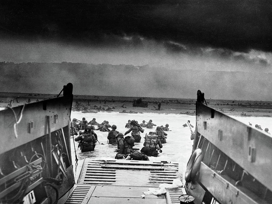 Sargent Painting - D-Day Landings by Historical Photo