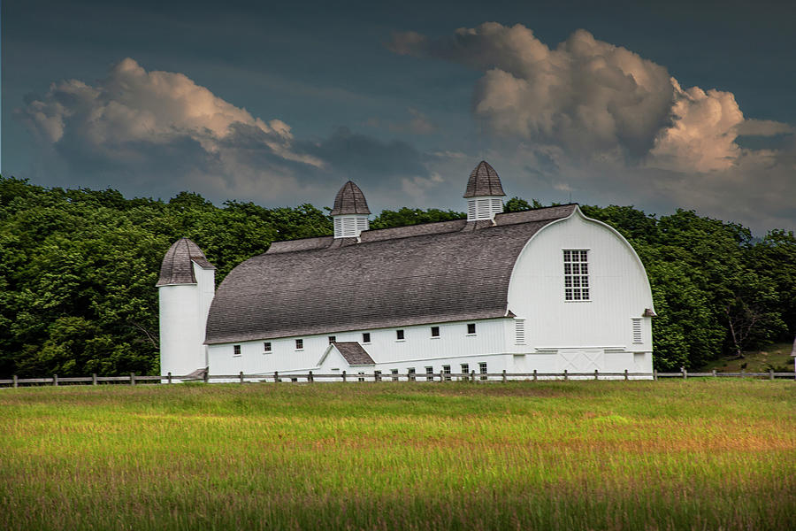 D. H. Day Barn by Sleeping Bear Dunes National Park Photograph by Randall Nyhof