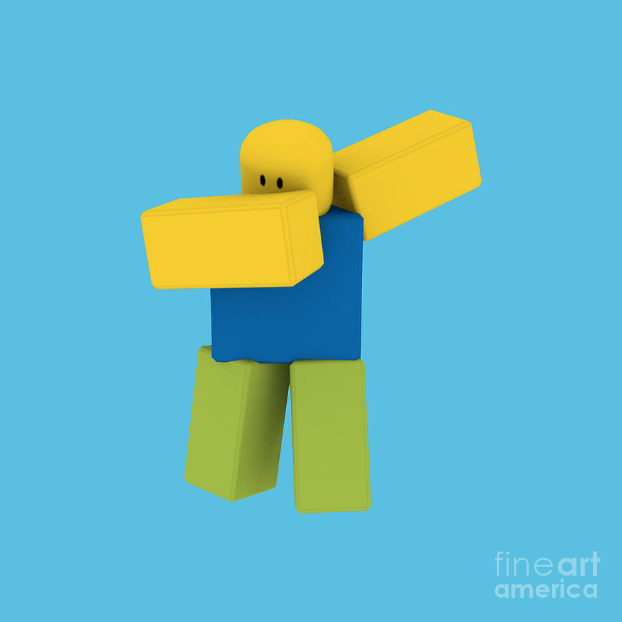 How to Draw the Noob in Roblox 