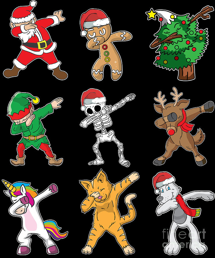 Dabbing Santa Claus Dab Merry Dabmas Christmas Xmas Gift #2 Sticker