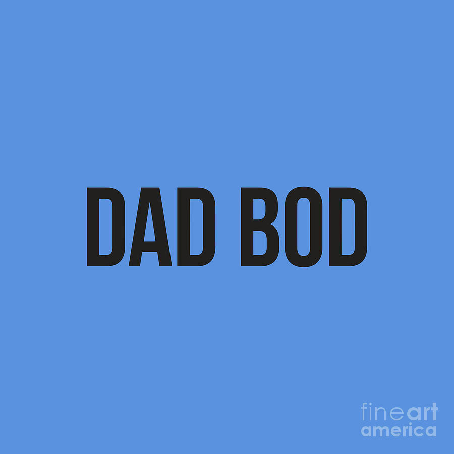 Dad Bod Drawing by Wardi Firgantoro - Fine Art America