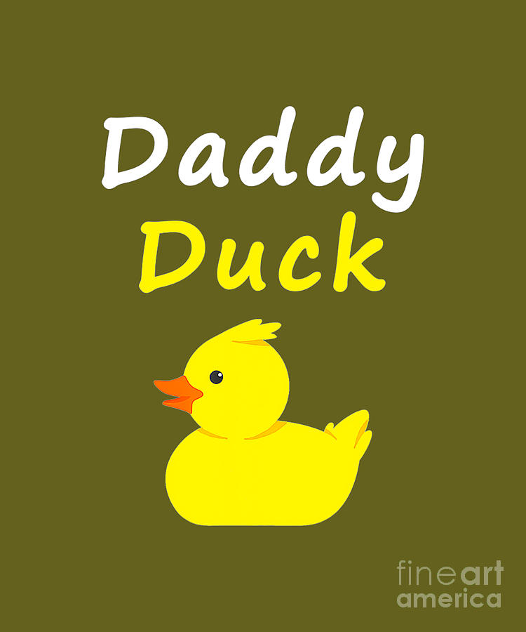 Daddy Duck Rubber Duck Dad Tapestry - Textile by Stephanie Ham - Fine ...