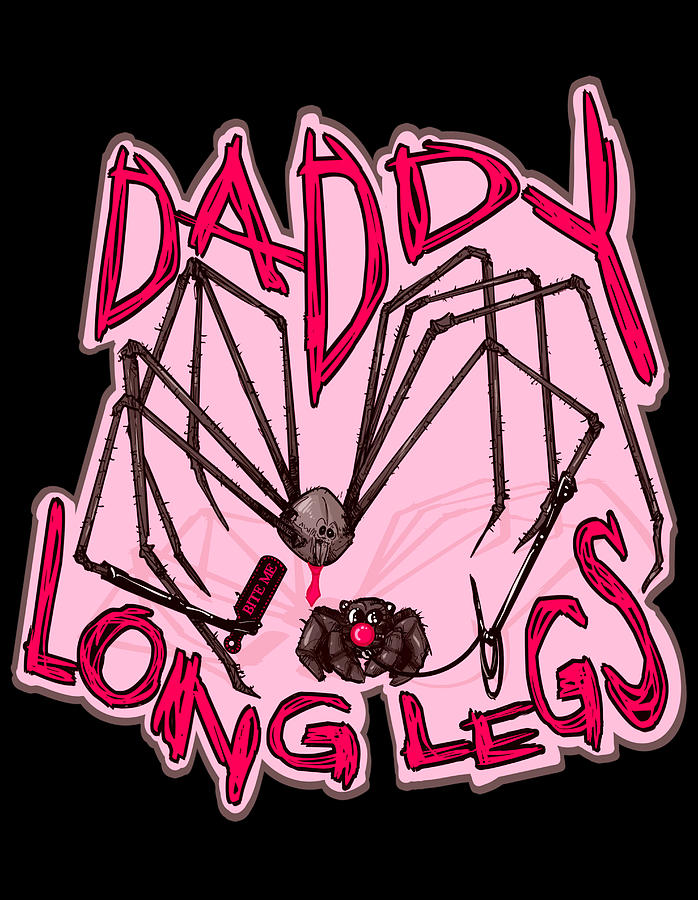 Daddy Long Legs Drawing by Ludwig Van Bacon