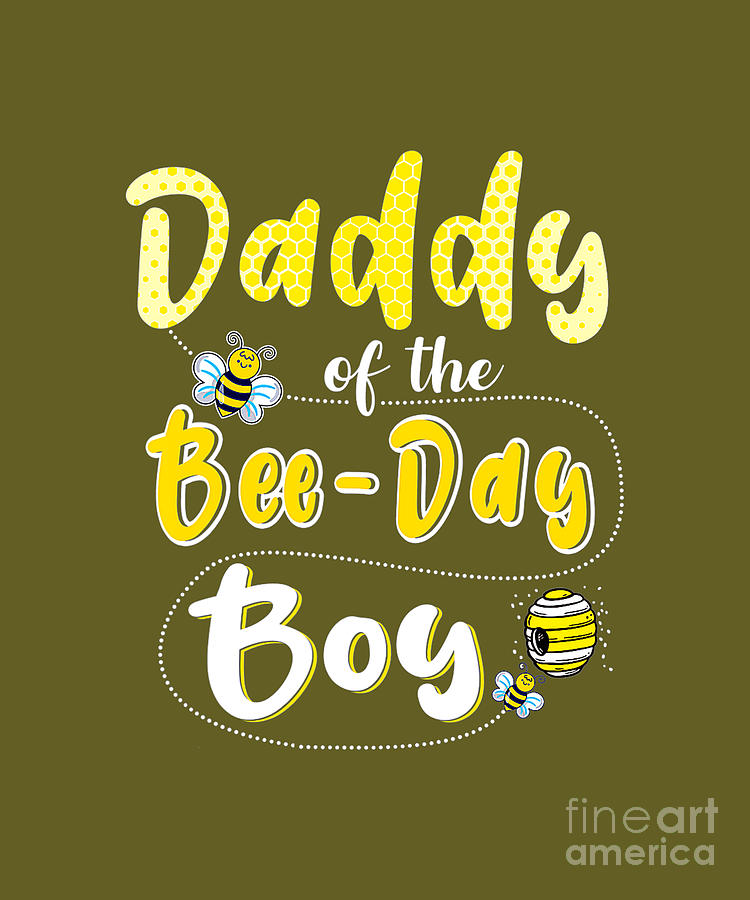 Daddy of the Bee Day Boy Hive Party Matching Tapestry - Textile by ...