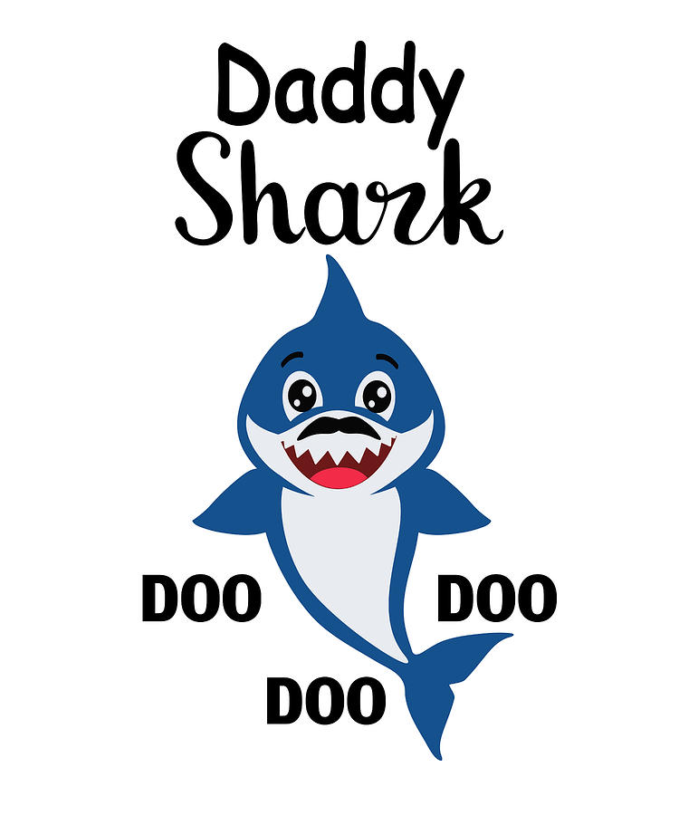 Daddy Shark Fathers Day Gift by Myloot