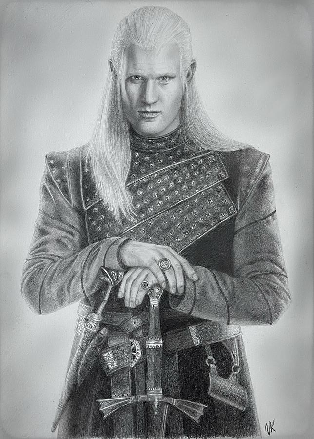 Daemon Targaryen Drawing by Vanessa Cole - Fine Art America